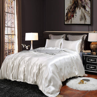 100% mulberry silk bedding set